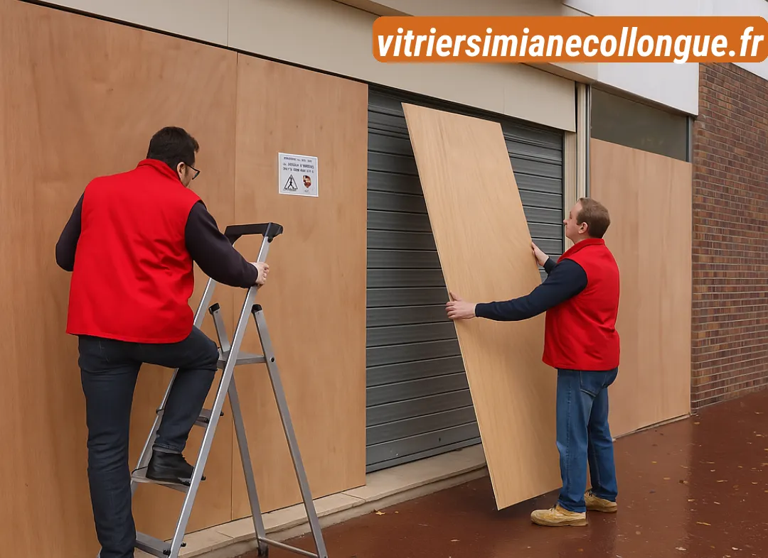 Mise en sécurité fermeture provisoire Simiane-Collongue